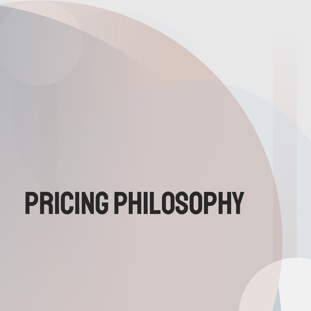 work with pricing